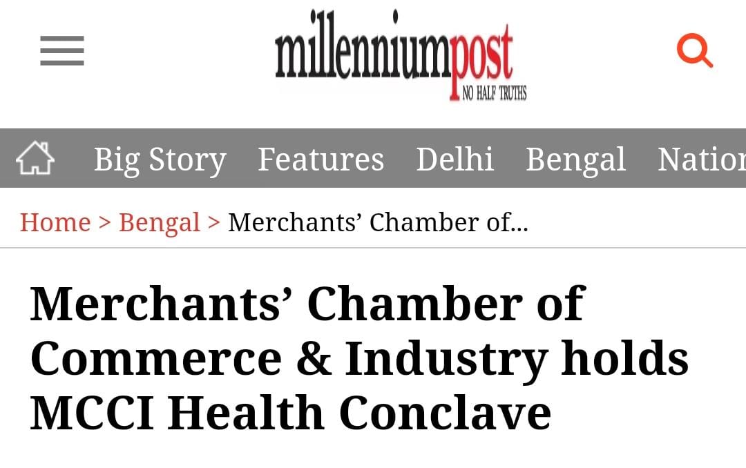 Merchants’ Chamber of Commerce & Industry holds MCCI Health Conclave